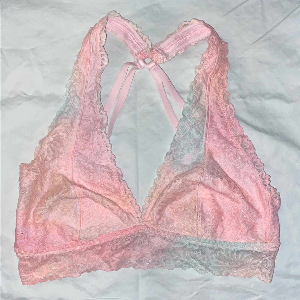 PINK Victoria's Secret Lace Racerback Bralette